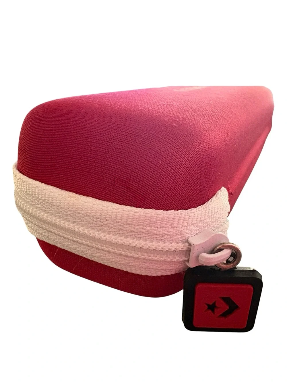Converse Red Zippered Eyewear Case with Logo